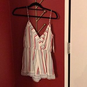 Tularosa tie back romper size Xs